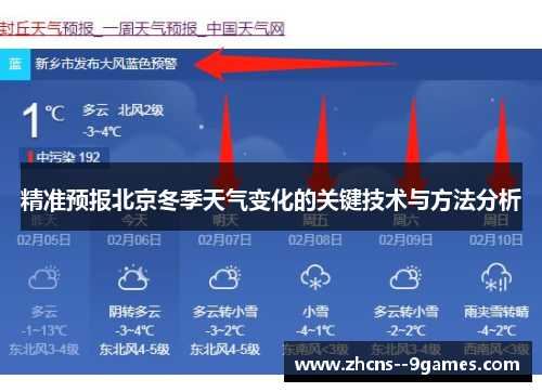 精准预报北京冬季天气变化的关键技术与方法分析