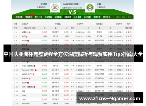 中国队亚洲杯完整赛程全方位深度解析与观赛实用Tips指南大全 中国队亚洲杯完整赛程全方位深度解析与观赛实用Tips指南大全