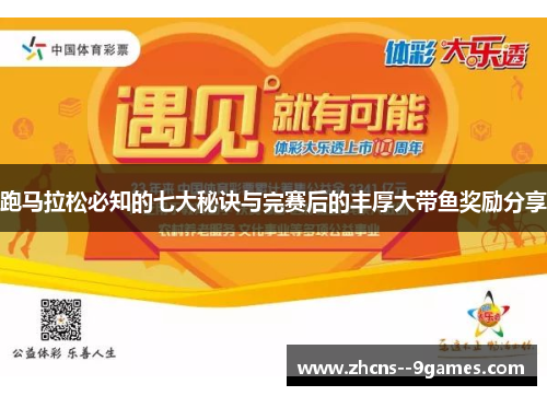 跑马拉松必知的七大秘诀与完赛后的丰厚大带鱼奖励分享